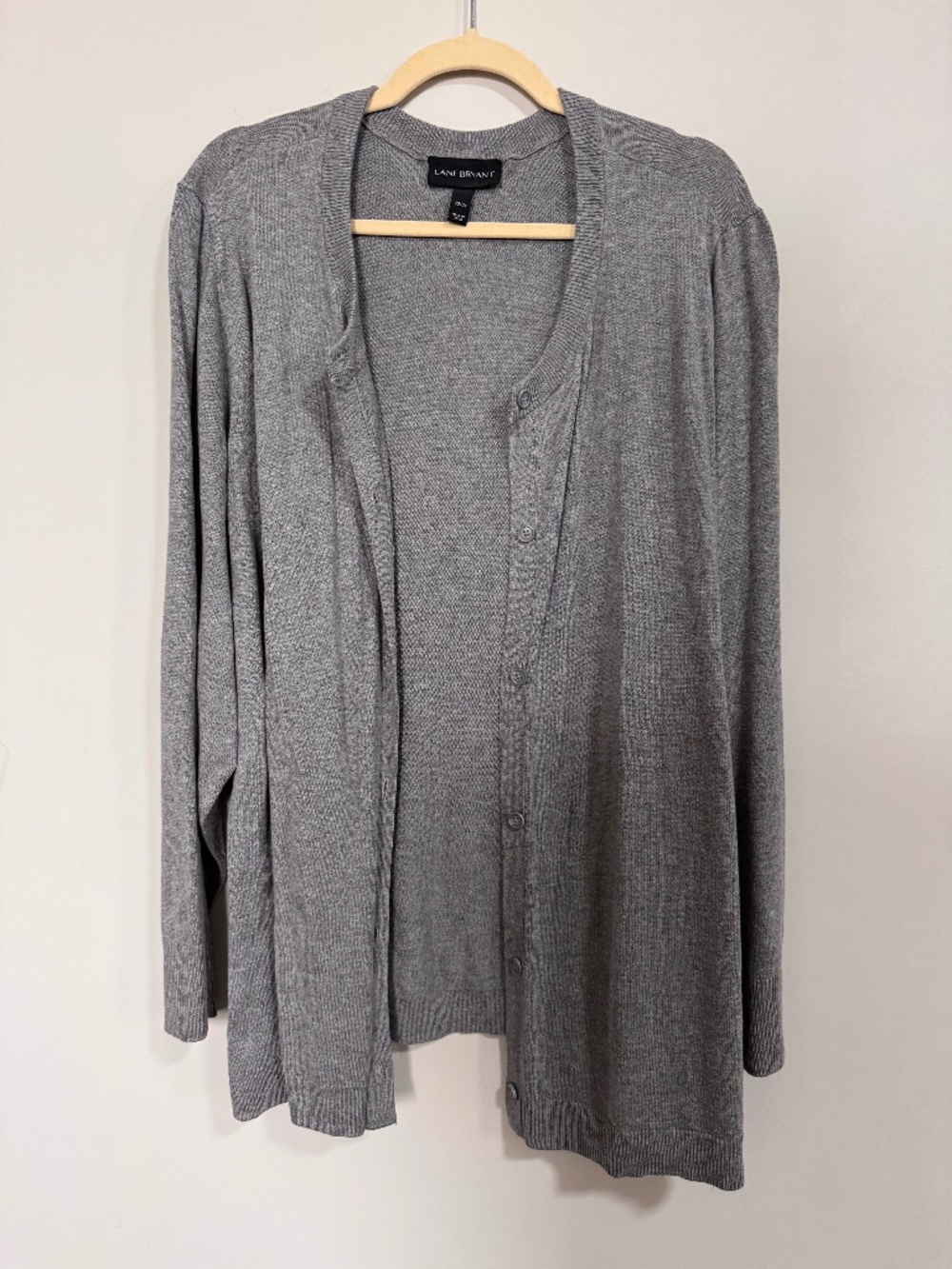 Lane Bryant Button-Front Cardigan Sweater